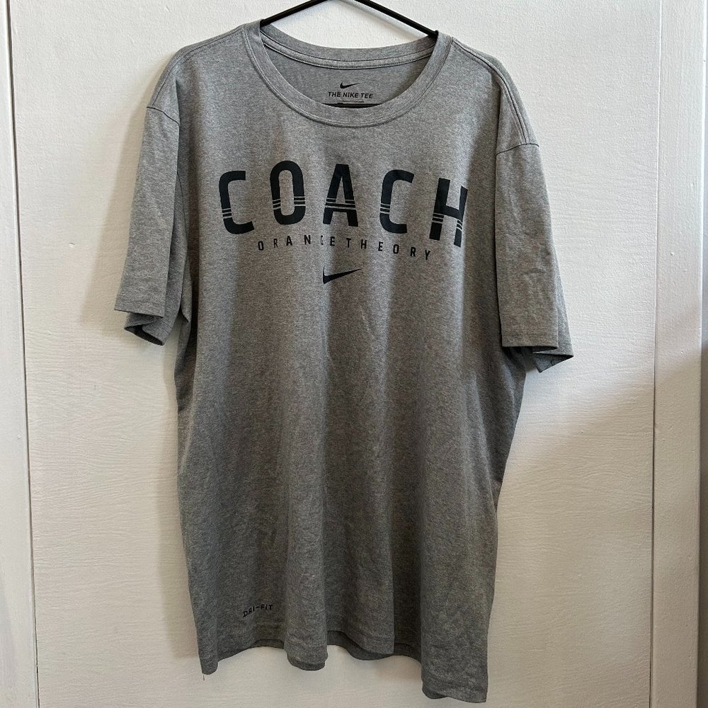 Orangetheory Men's Coaching Tee Shirt Grey